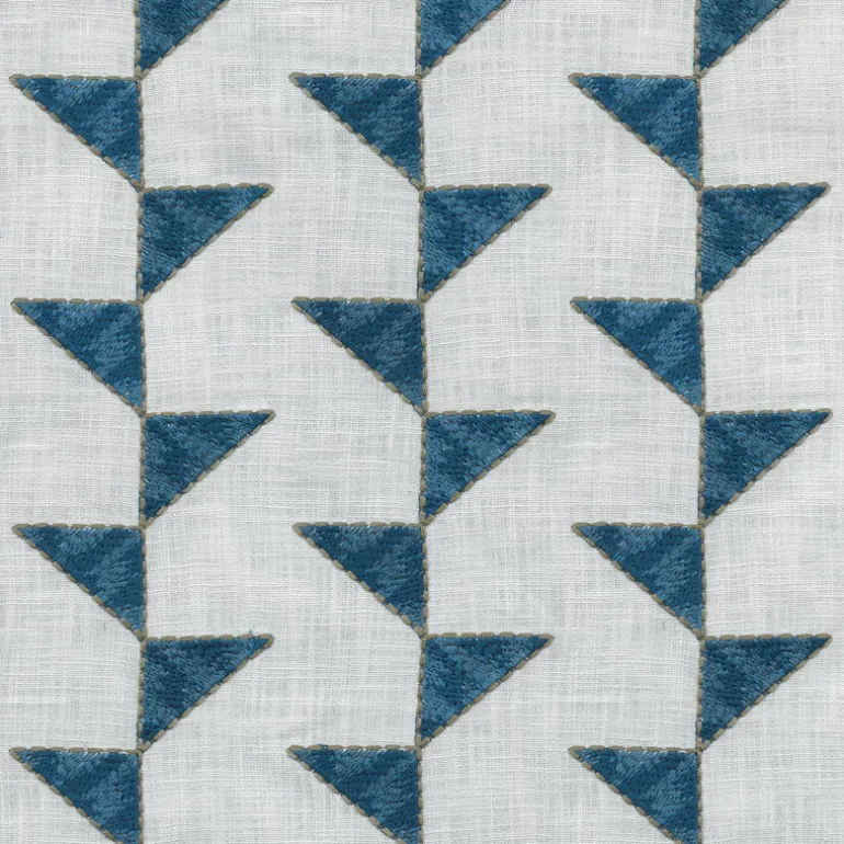 Align Emb 410501 Lapis PK Lifestyles Fabric
