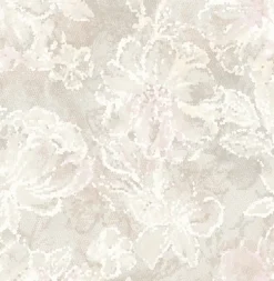 Allure Blush Floral Wallpaper