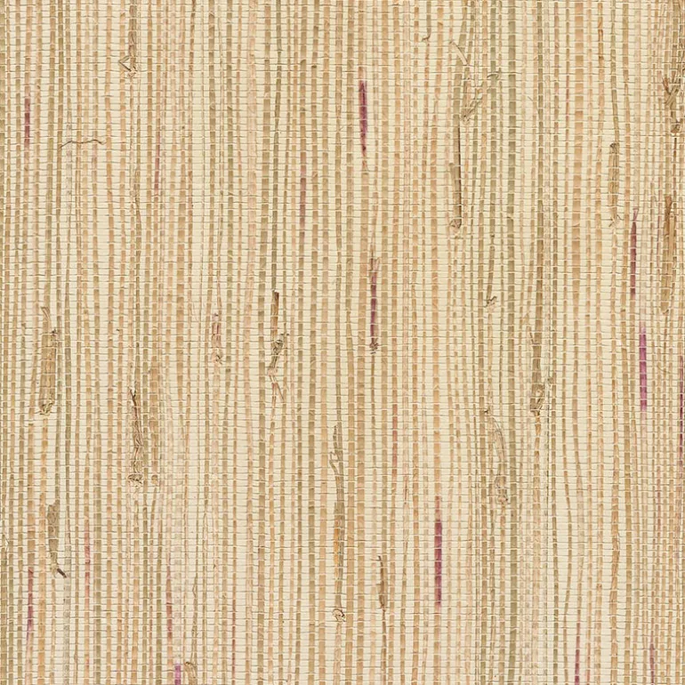 Andrei Olive Grasscloth Wallpaper