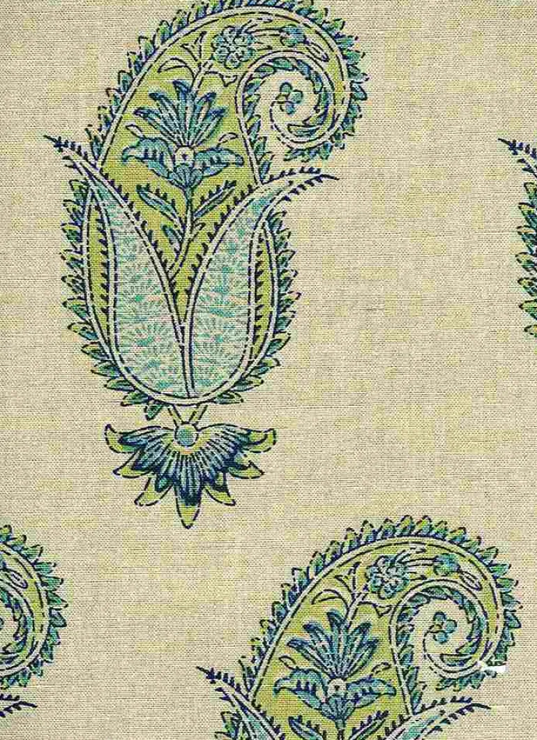 Antique Paisley Print Spring Laura Kiran Fabric