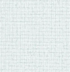 Aqua Palmweave Wallpaper