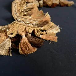 Art 2459 Brown Gold Tassel Fringe