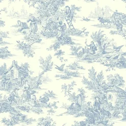 Ashford Toiles Campagne Toile Wallpaper (AT4229_B12)