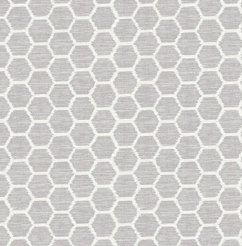 Aura Lavender Honeycomb Wallpaper