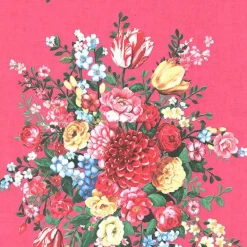 Ayaanle Pink Dutch Painters Floral Wallpaper