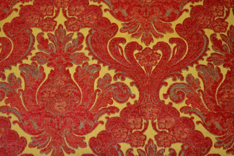 Balenciaga Moroccan Red Covington Fabric