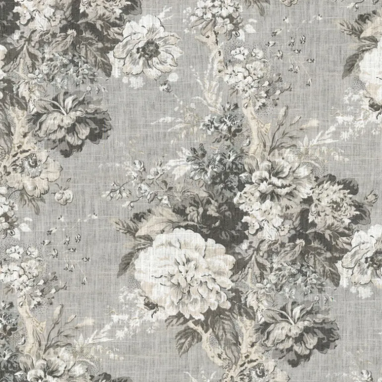Ballad Bouquet 680160 Platinum Waverly Fabric