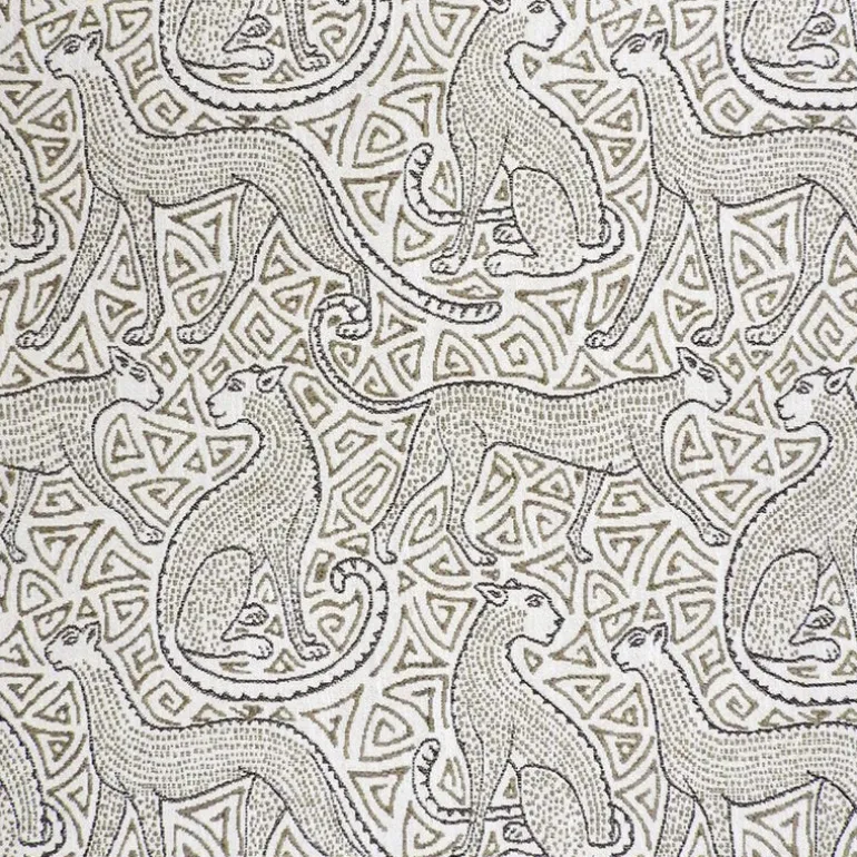 Bastet Mushroom Regal Fabric