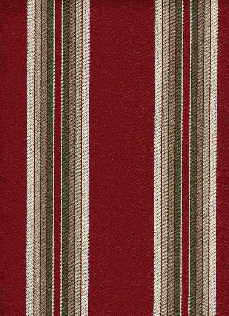Bastille Stripe Merlot Laura Kiran Fabric
