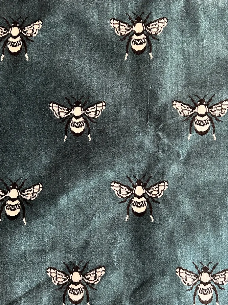 Bee Kind Deep Ocean Swavelle Mill Creek Fabric