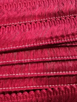 BF4018 42 Hot Fuchsia Pink 2 inch Belagio Brush Fringe
