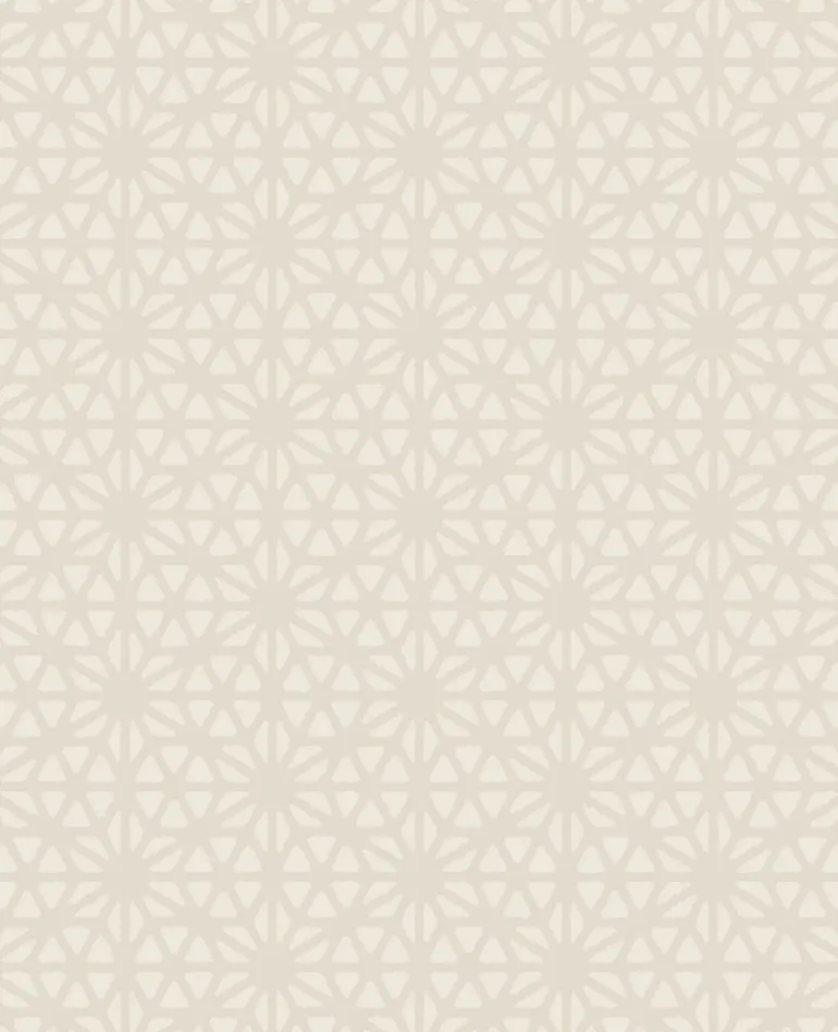 Billie Neutral Geometric Wallpaper