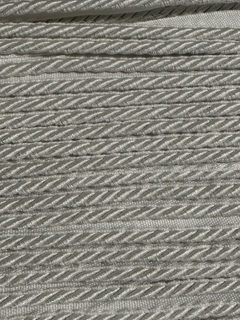 BIR806/1 Snow White 1/4 inch Twisted Lipcord Trim