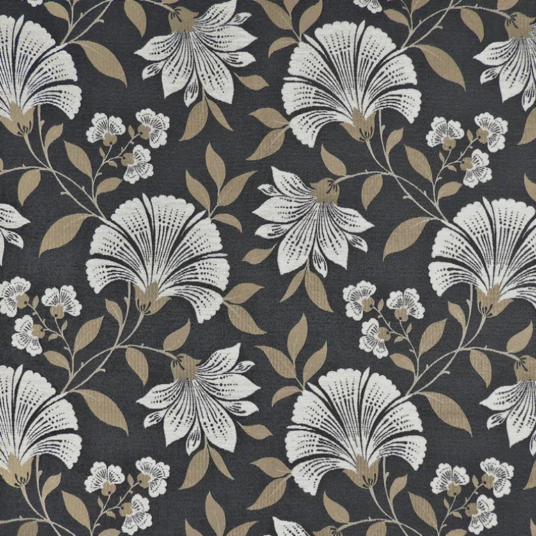 Blanche Charcoal Regal Fabric