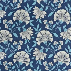 Blanche Indigo Regal Fabric