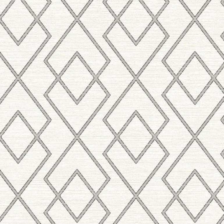 Blaze Cream Trellis Wallpaper