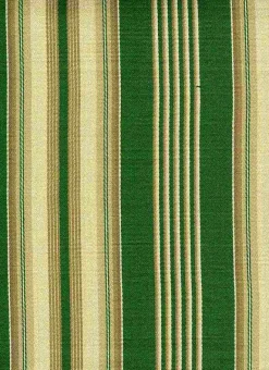 Bordeaux Stripe Emerald Laura Kiran Fabric
