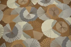Bouquet Brown/Gray KB Textiles Fabric