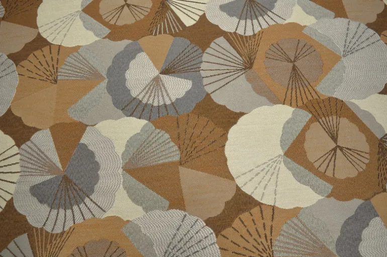 Bouquet Brown/Gray KB Textiles Fabric