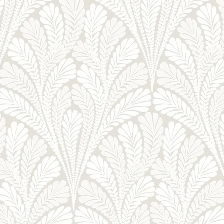 BW3952 Neutral Pearl Shell Damask Wallpaper
