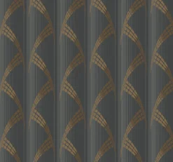 CA1581 Blacks Metropolis Wallpaper