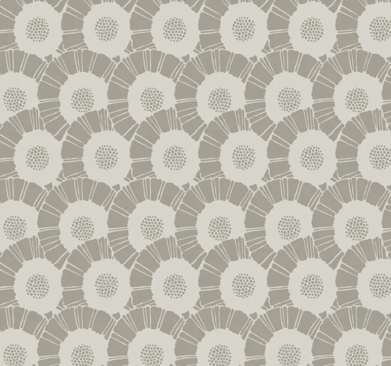 CA1557 White/Off Whites Coco Bloom Wallpaper