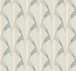CA1580 White/Off Whites Metropolis Wallpaper