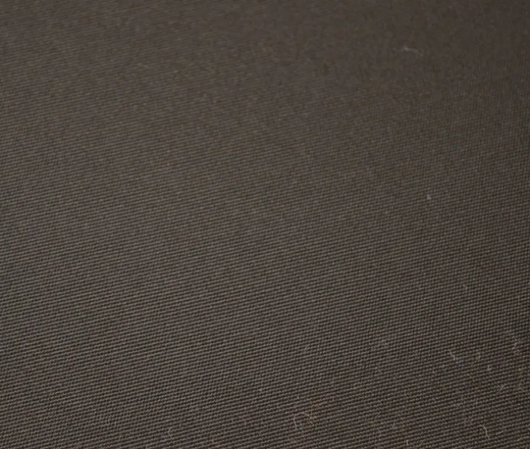 Canvas Black Outdoor Fabric