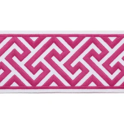 Capri Peony Greek Key Europatex Tape Trim
