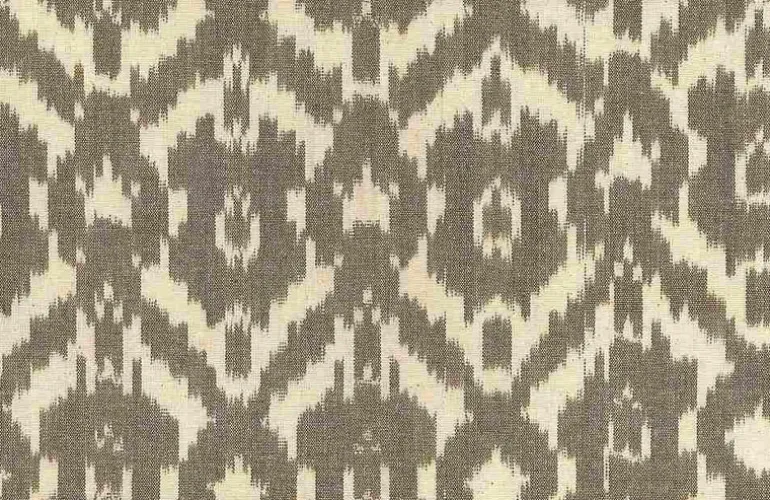 Caravan Ikat Camel Laura Kiran Fabric