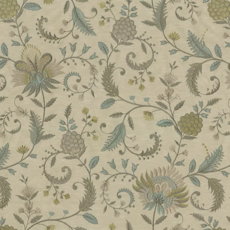 Carlotta Emb 410640 Spa PK Lifestyles Fabric
