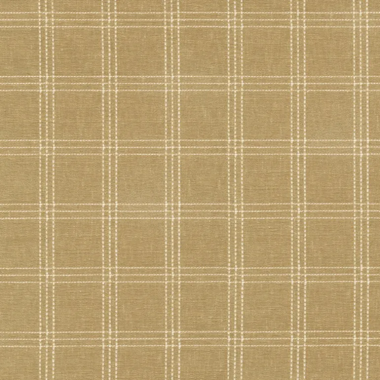 Catalina Check Camel P/K Lifestyles Fabric