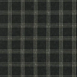 Catalina Check Onyx P/K Lifestyles Fabric