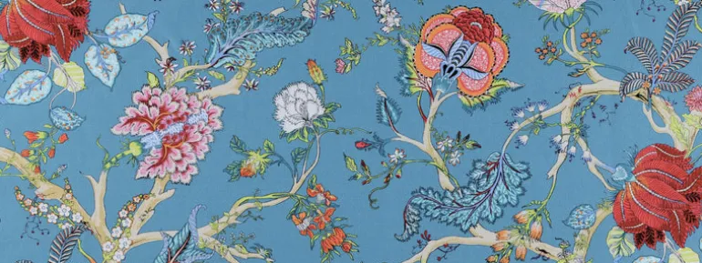 Ceylan Bachette 33 Blue Covington Fabric