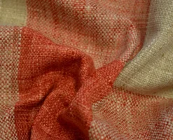 Check Please Coral P Kaufmann Fabric
