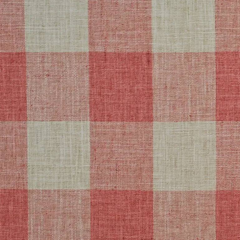 Check Please Coral P Kaufmann Fabric