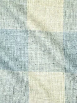 Check Please Lagoon P Kaufmann Fabric