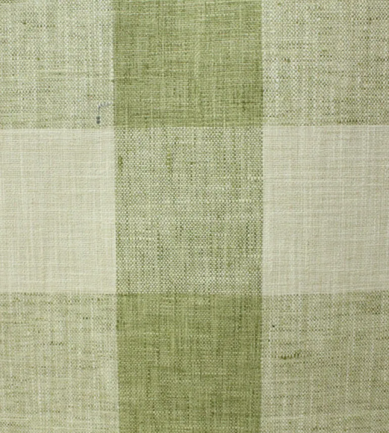 Check Please Plus Green Tea Kaufmann Fabric