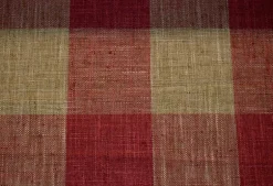 Check Please Red Pepper Kaufmann Fabric