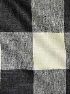 Check Please Thunder P Kaufmann Fabric