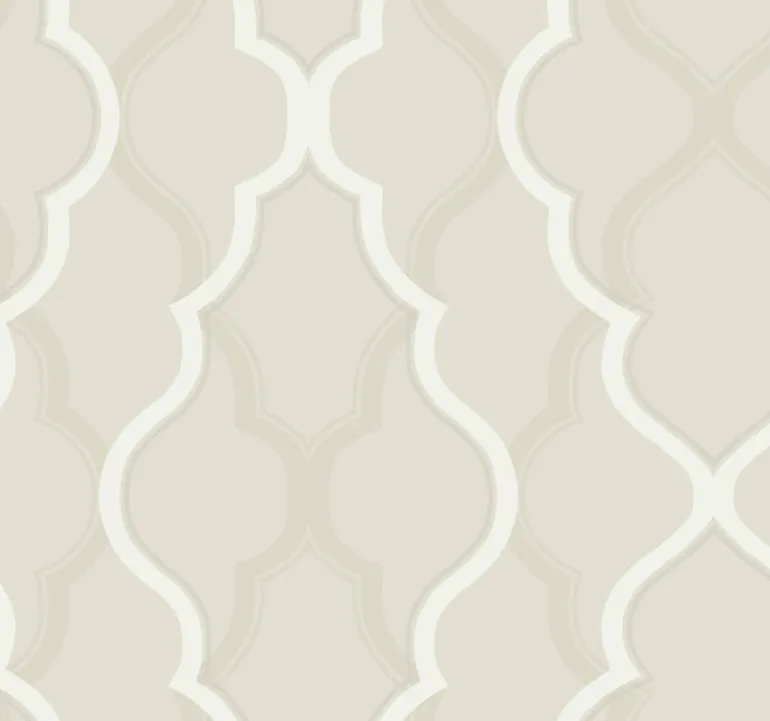 CI2396 Beige Double Damask Wallpaper