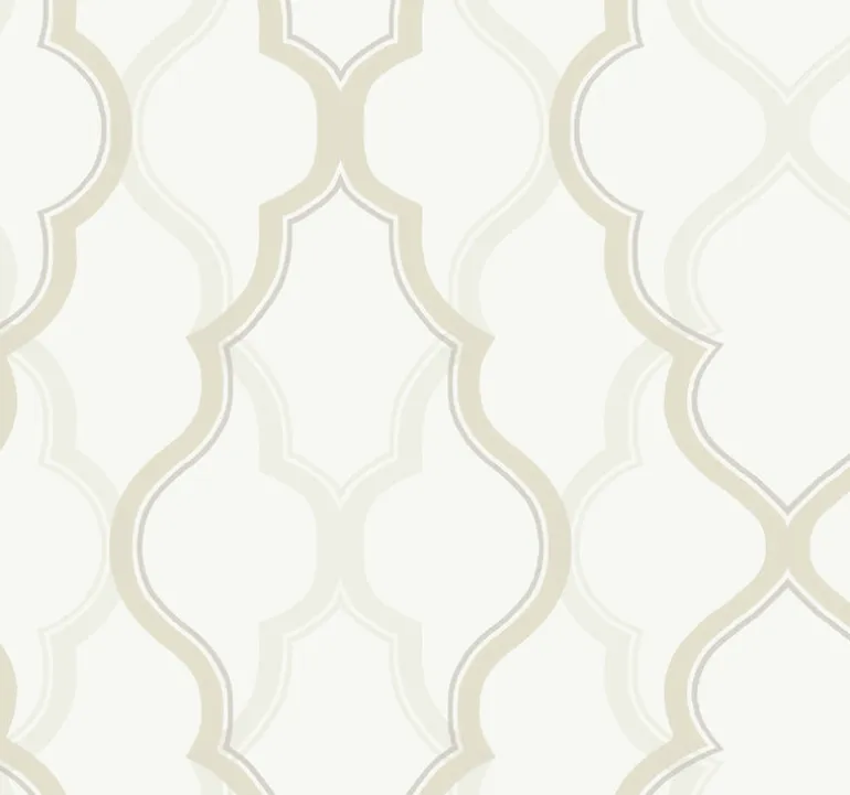 CI2392 Cream Double Damask Wallpaper