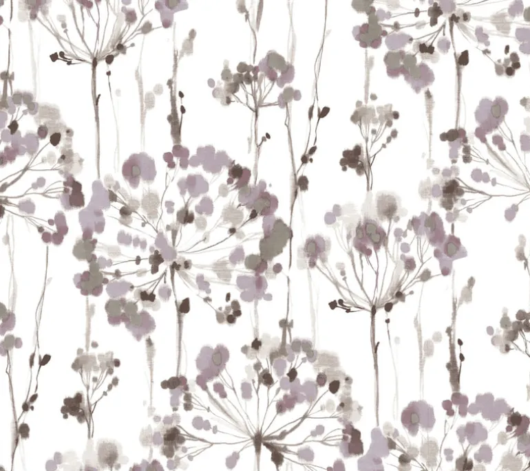 CI2424 Purple Flourish Wallpaper