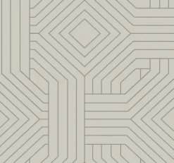 CI2377 Taupe Diverging Diamonds Wallpaper