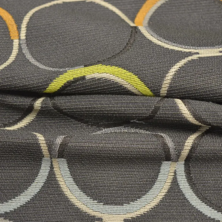 Circles Coal KB Textiles
