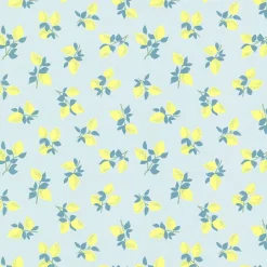 Citron Blue Juicy Lemon Wallpaper