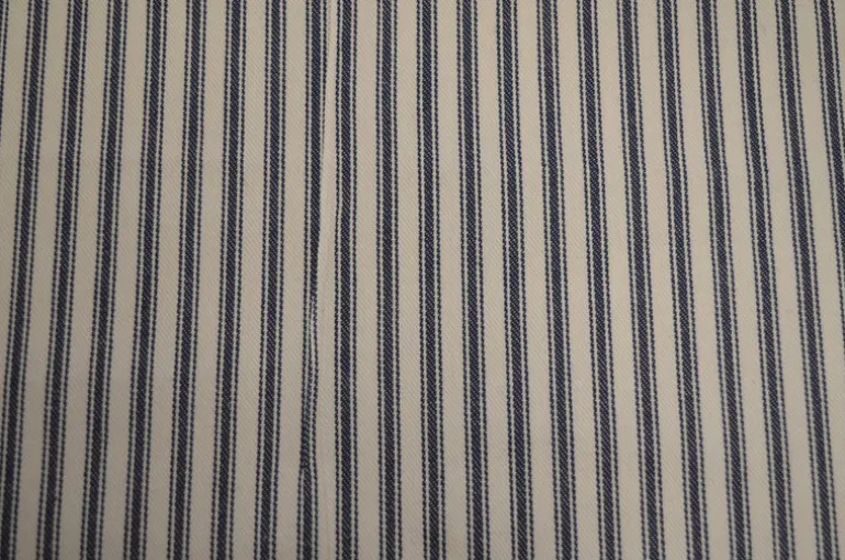 Classic Ticking Navy PK Lifestyles Waverly Fabric