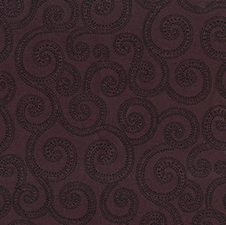 Clematis 17 Auburn Fabric