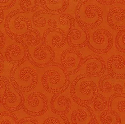 Clematis 44 Pumpkin Fabric