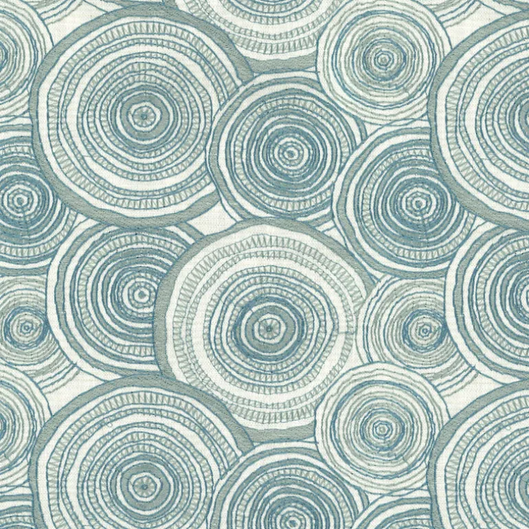 Coil Aqua Regal Fabric